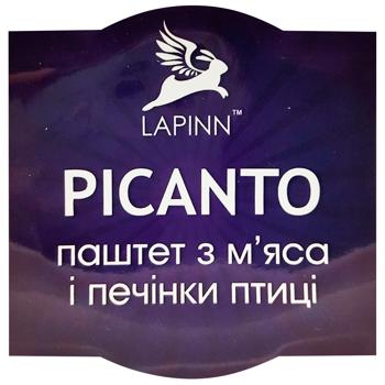 Lapinn Picanto Poultry Meat and Liver Pate 95g - buy, prices for Vostorg - photo 2