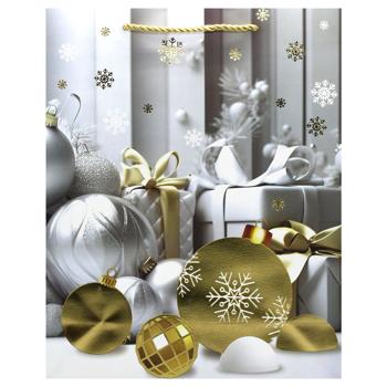 Angel Gifts New Year's Paper Bag 26*32*10cm - buy, prices for MegaMarket - photo 3