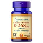 Puritan's Pride Naturally Sourced Vitamin E 400 IU 100 softgels