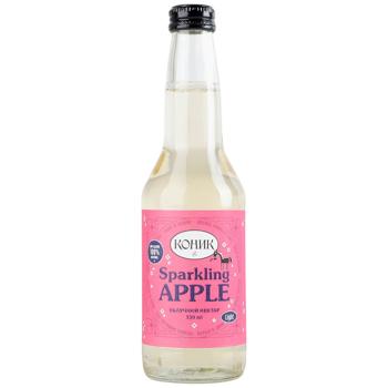Нектар газированный Коник Sparkling Apple яблочный 0,33л - купить, цены на Эпицентр FOOD - фото 1