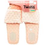 Капці жіночі Twins HS-VL Terry 14136 р.40 персикові