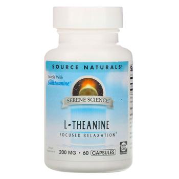 L-теанін Source Naturals 200мг 60 капсул - купити, ціни на Біотус - фото 1