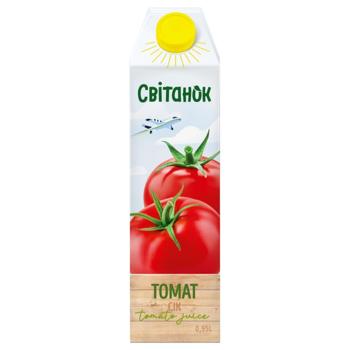 Svitanok tomato juice with pulp 0.95l - buy, prices for NOVUS - photo 6