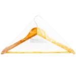 Wooden Hanger with Metal Hook