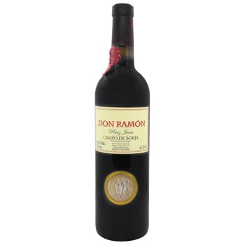 Don Ramon Oak Red Dry Wine 13.5% 0.75l - buy, prices for COSMOS - photo 1