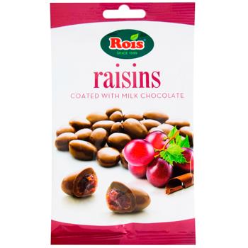 Rois Raisin in Milk Chocolate 80g - buy, prices for WINETIME - photo 1