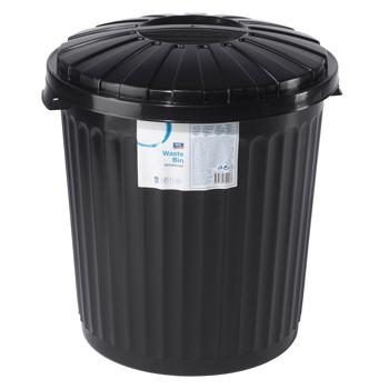 Aro Black Waste Bin 43l - buy, prices for METRO - photo 1