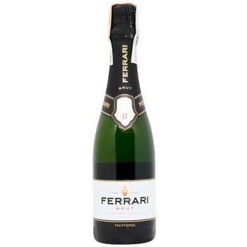 Ferrari Brut White Sparkling Wine 12.5% 0.375l - buy, prices for WINETIME - photo 1
