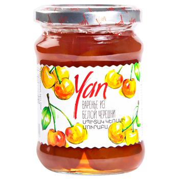 Yan White Cherry Jam 300g - buy, prices for Vostorg - photo 1