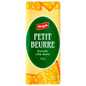 Yarych Petit Beurre Cookies with Bran 155g - buy, prices for NOVUS - photo 2