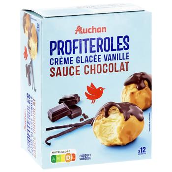 Auchan Frozen Profiteroles 280g 12pcs