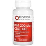 Диіндолілметан і D-глюкарат кальцію Protocol for Life Balance DIM 200 Plus CDG 100 90 капсул