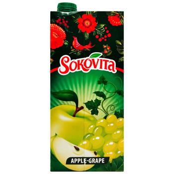 Sokovyta Grape and Apple Juice Drink 0.95l - buy, prices for Tavria V - photo 2