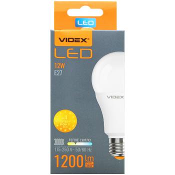 Videx LED Lamp A60е 12W E27 K3000 - buy, prices for COSMOS - photo 2