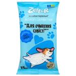Серветки вологі Zeffir Для очищення совісті антибактеріальні 15шт