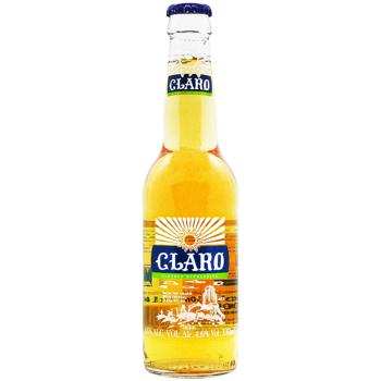 Пиво Claro светлое 4,6% 0,33л