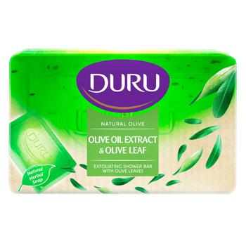 Duru Solid Soap with Olive Oil Extract and Olive Leaves 150g - buy, prices for Za Raz - photo 1