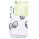 Premier Socks Strawberry Children's Crew Socks s.20-22 White