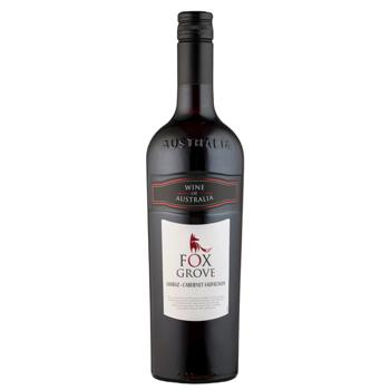 Вино Fox Grove Shiraz Cabernet красное сухое 13,5% 0,75л