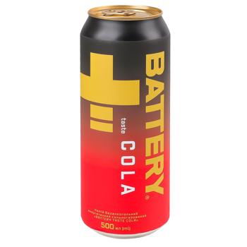 Напиток энергетический Battery Taste Cola 0,5л - купить, цены на Чудо Маркет - фото 1
