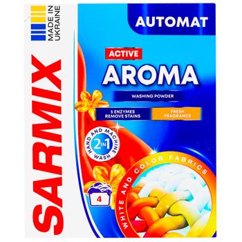 Sarmix Active Aroma Automat Washing Powder 300g - buy, prices for - photo 2