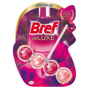 Блок для унитаза Bref DeLuxe Нежная магнолия 50г - купить, цены на Чудо Маркет - фото 2
