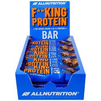 Allnutrition Fitking Delicious Protein Bar with Caramel and Chocolate Flavor 55g - buy, prices for Epicentr FOOD - photo 2