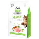 Корм сухой Brit Care Weight Control с курицей для пожилых кошек с лишним весом 400г