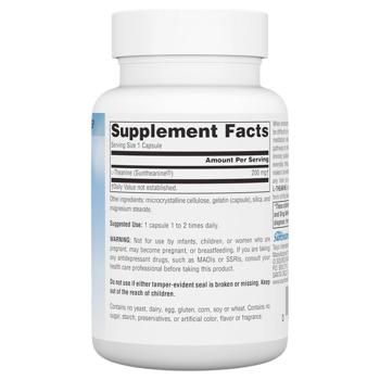 Source Naturals L-Theanine 200mg 60 capsules - buy, prices for Biotus - photo 2
