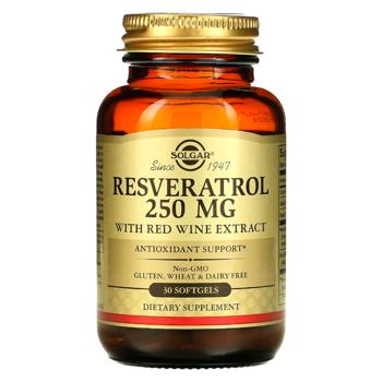 Solgar Resveratrol 250mg 30 softgels - buy, prices for Biotus - photo 1