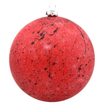 Christmas Tree Red Ball 8cm - buy, prices for MegaMarket - photo 1