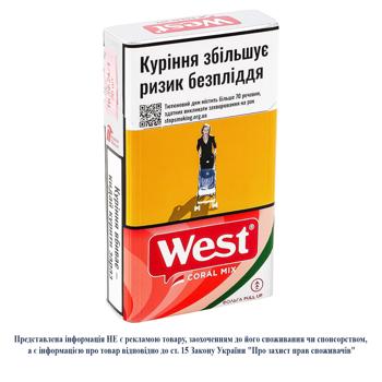 West Coral Mix Cigarettes 20pcs - buy, prices for - photo 3
