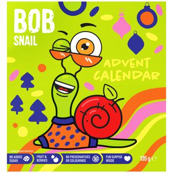 Цукерки з іграшками Bob Snail Календар святковий 135г