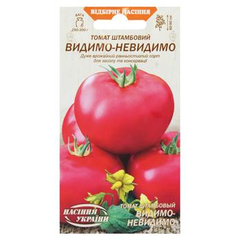 Semena Ukrainy Standart Vidimo Nevidimo Tomato Seeds 0.1g - buy, prices for MegaMarket - photo 1