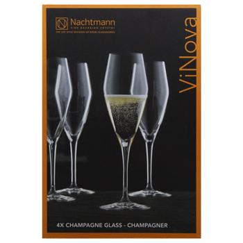 Nachtmann Set of Glasses for Champagne 280ml 4pcs - buy, prices for - photo 3