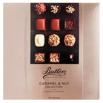 Цукерки Butlers Caramel & Nut Collection шоколадні 240г - купити, ціни на Восторг - фото 2