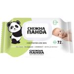 Snow Panda With Aloe Vera Extract Baby Wet Napkins 72pcs