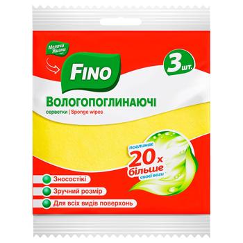 Салфетки кухонные Fino влагопоглощающие 3шт - купить, цены на NOVUS - фото 4