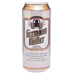 Пиво Hermann Muller Classic  світле 4% 0,5л