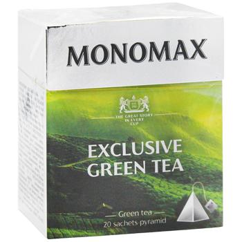 Чай зелений Monomax Exclusive у пірамідках 1,5г х 20шт - купити, ціни на - фото 3