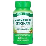 Магній гліцинат плюс ашваганда, Magnesium Glycinate Plus Ashwagandha, Nature's Truth, 60 капсул