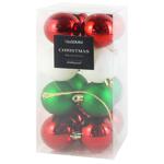 Christmas Ball Set 16pcs 50mm