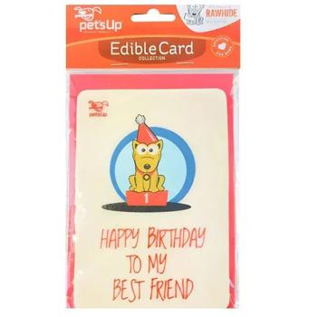Листівка їстівна для собак Pet’s Up Happy Birthday №2 - buy, prices for MasterZoo - photo 2