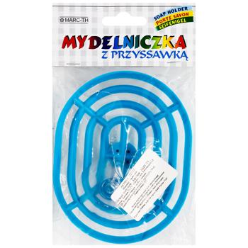 Мыльница Марк-тн с присоской 1шт - купить, цены на ЕКО Маркет - фото 2