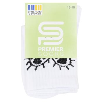 Шкарпетки дитячі Premier Socks Тіні характеру високі р.16-22 білий - купити, ціни на - фото 4