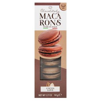 Chocolitaly Chocolate Flavored Macarons 90g - buy, prices for - photo 2