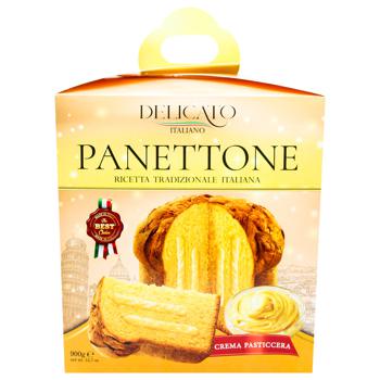 Delicato Panettone with Custard 900g - buy, prices for - photo 2