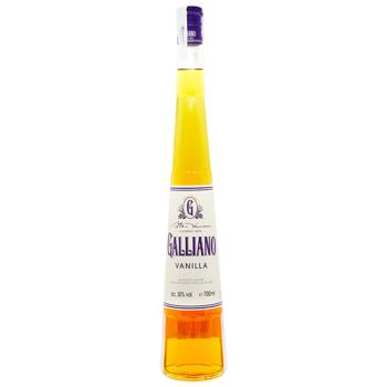 Лікер Galliano Vanilla 30% 0,7л - купити, ціни на WINETIME - фото 1