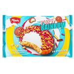 Десерт Mindy Puff Rainbow Печенье с маршмеллоу с цветной сахарной посыпкой 120г