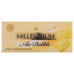 Шоколад білий Millennium пористий 85г